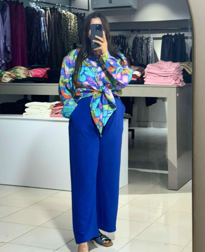 Ad. Mall - Mrabet - Pantalon en Crêpe